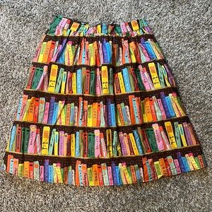 ModCloth book themed skirt